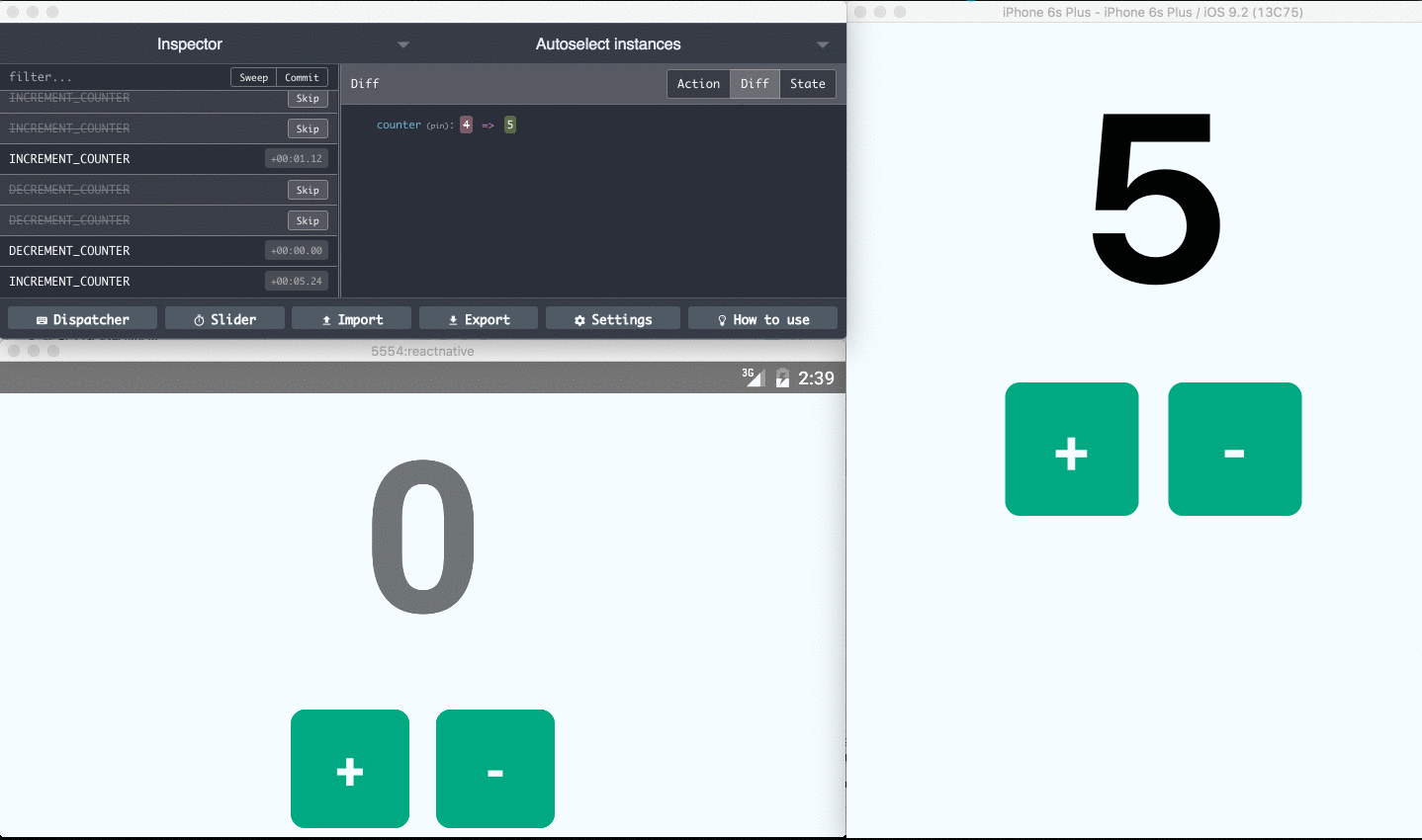 Redux DevTools Demo